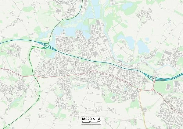 Tonbridge and Malling ME20 6 Map