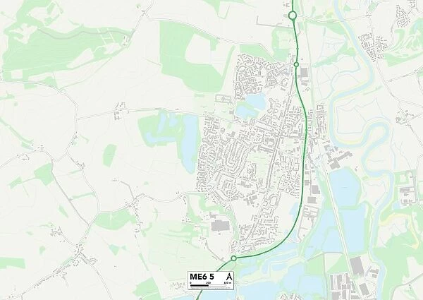 Tonbridge and Malling ME6 5 Map