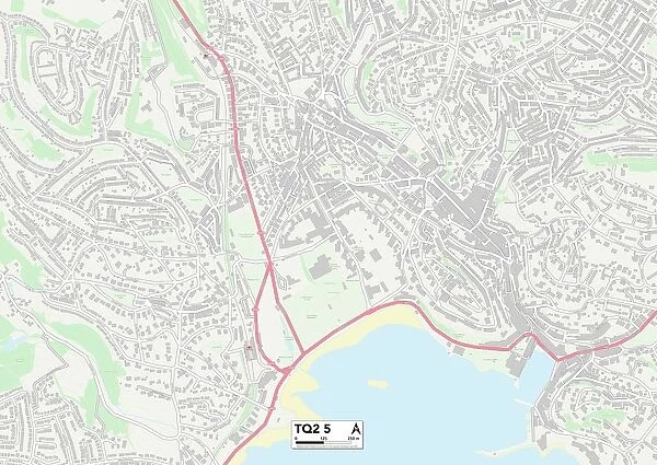 Torbay TQ2 5 Map. Postcode Sector Map of Torbay TQ2 5