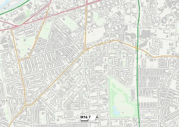 Trafford M16 7 Map