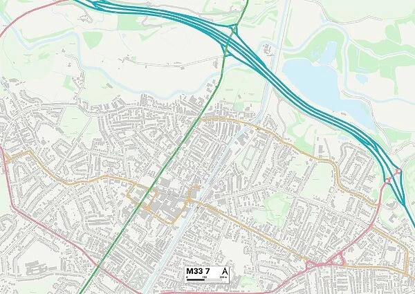 Trafford M33 7 Map