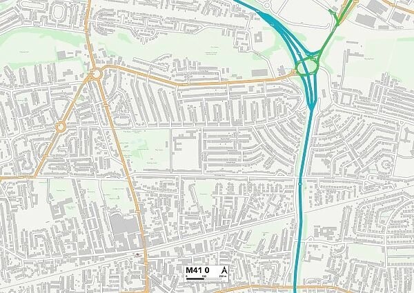 Trafford M41 0 Map