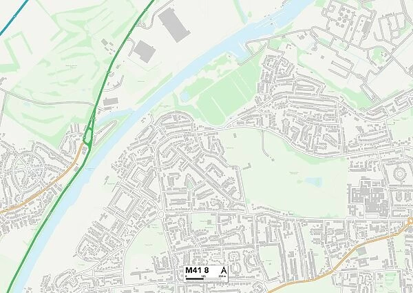 Trafford M41 8 Map