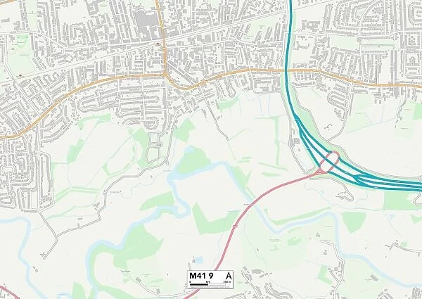 Trafford M41 9 Map