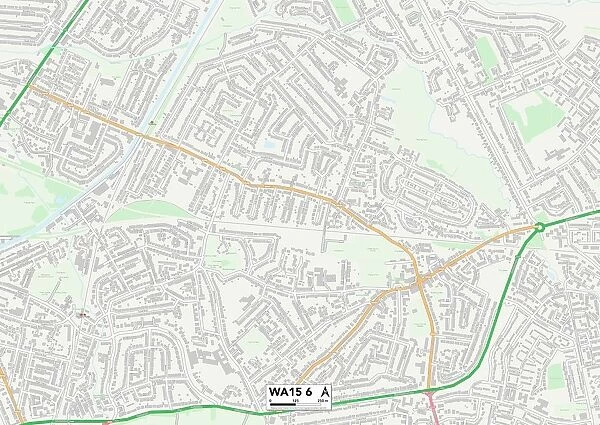 Trafford WA15 6 Map
