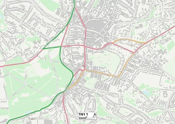 Tunbridge Wells TN1 1 Map