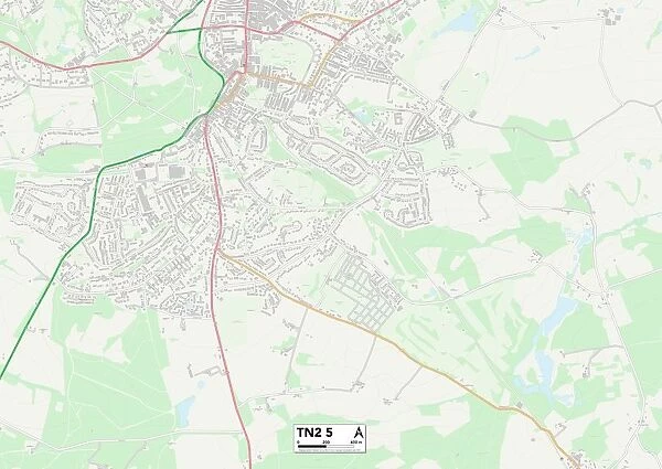 Tunbridge Wells TN2 5 Map