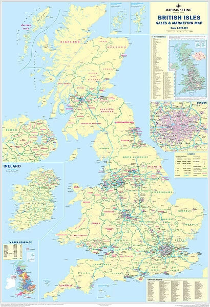United Kingdom Sales & Marketing Map
