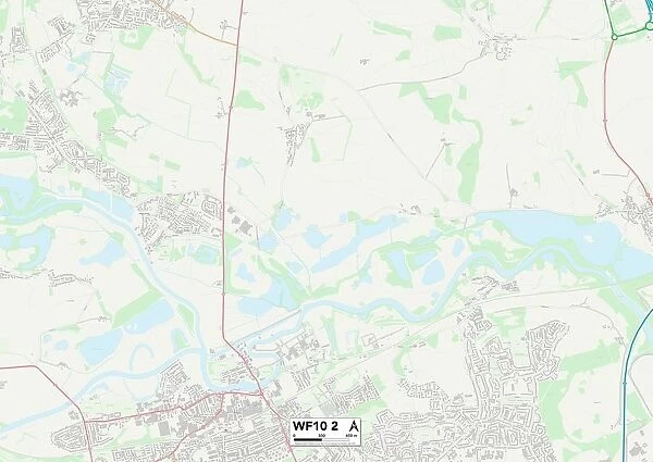 Wakefield WF10 2 Map