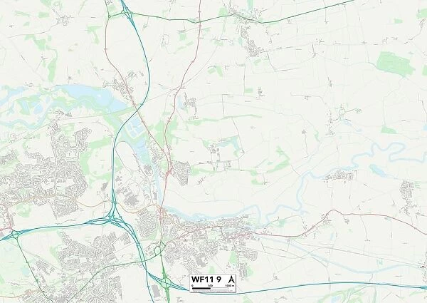 Wakefield WF11 9 Map