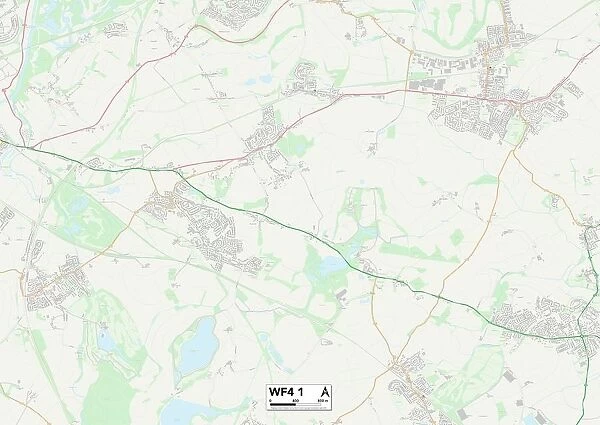 Wakefield WF4 1 Map
