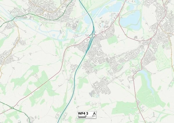 Wakefield WF4 3 Map