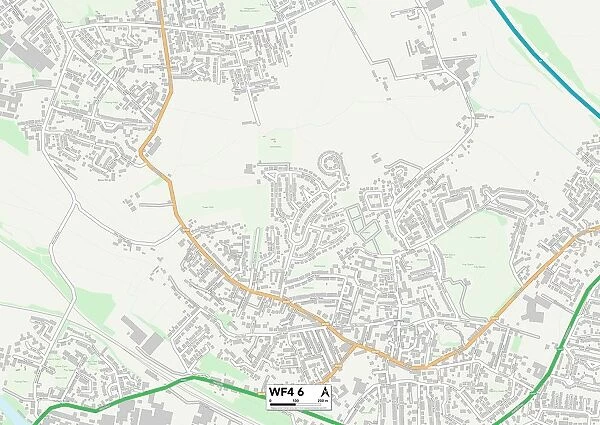 Wakefield WF4 6 Map