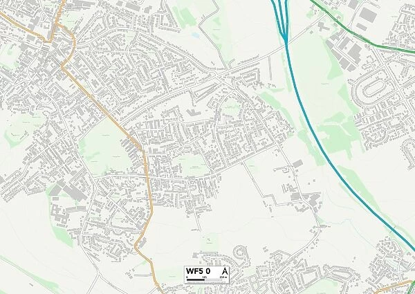Wakefield WF5 0 Map