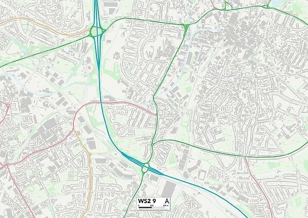Walsall WS2 9 Map