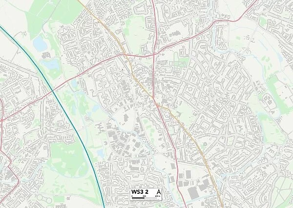Walsall WS3 2 Map