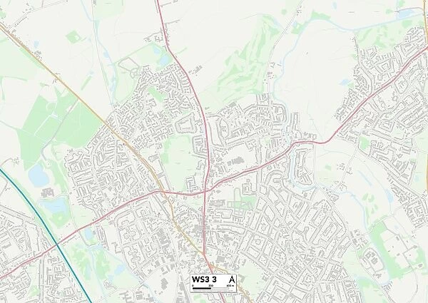 Walsall WS3 3 Map