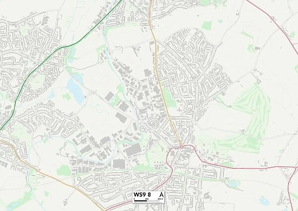 Walsall WS9 8 Map