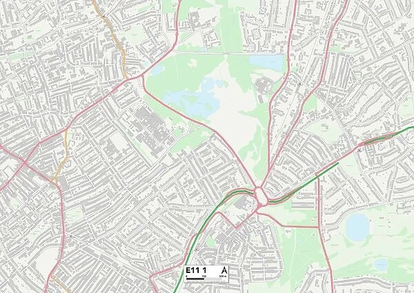 Waltham Forest E11 1 Map