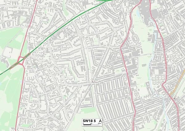 Wandsworth SW18 5 Map