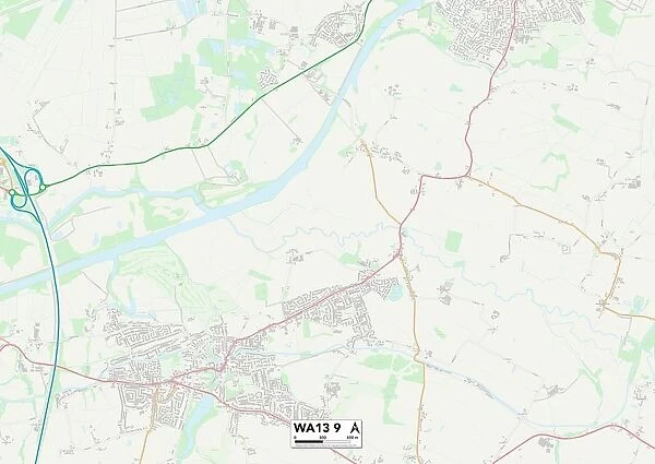 Warrington WA13 9 Map