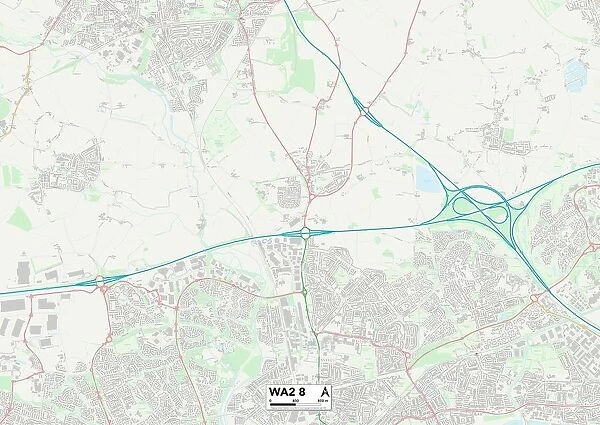 Warrington WA2 8 Map