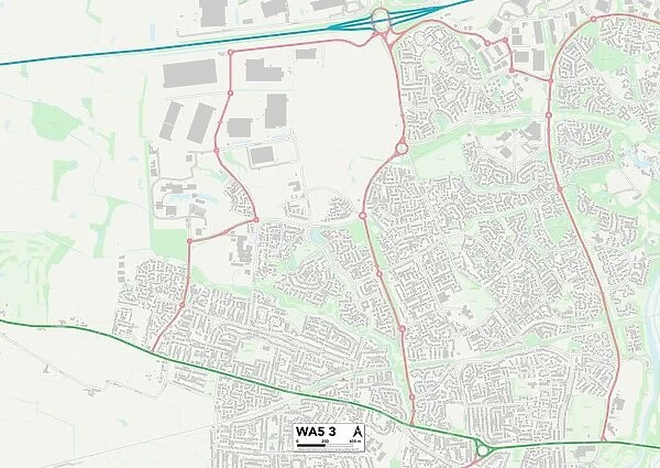 Warrington WA5 3 Map