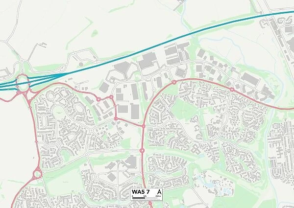 Warrington WA5 7 Map
