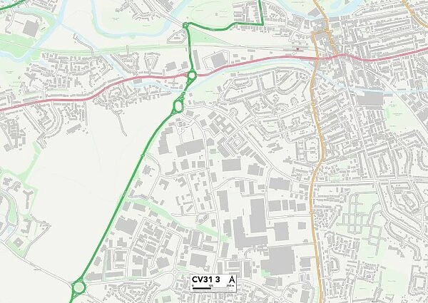 Warwick CV31 3 Map