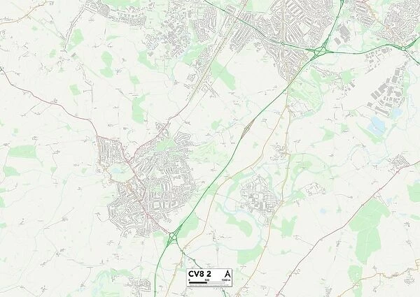 Warwick CV8 2 Map