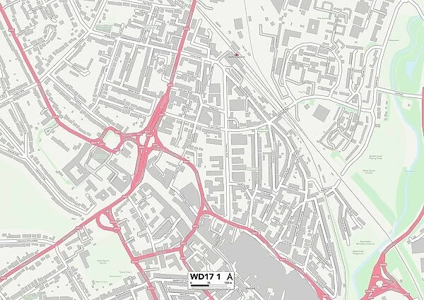 Watford WD17 1 Map