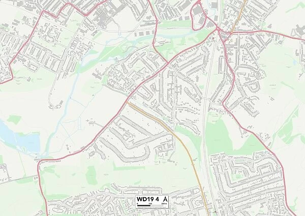 Watford WD19 4 Map