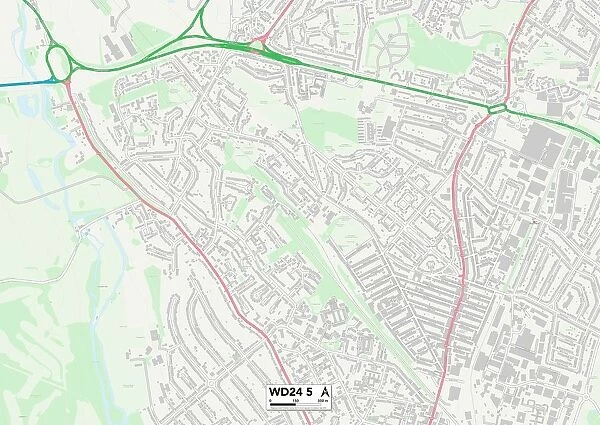 Watford WD24 5 Map