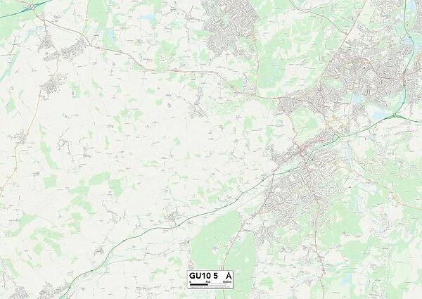 Waverley GU10 5 Map