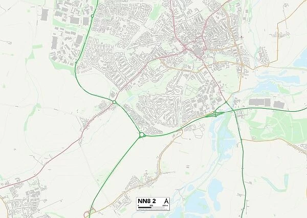 Wellingborough NN8 2 Map