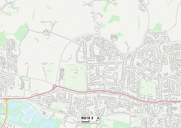 West Berkshire RG18 3 Map