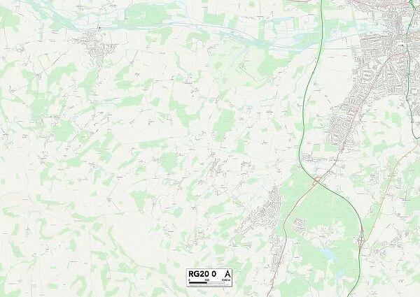 West Berkshire RG20 0 Map