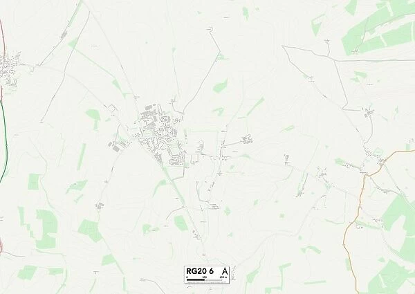 West Berkshire RG20 6 Map