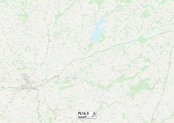 West Devon PL16 0 Map