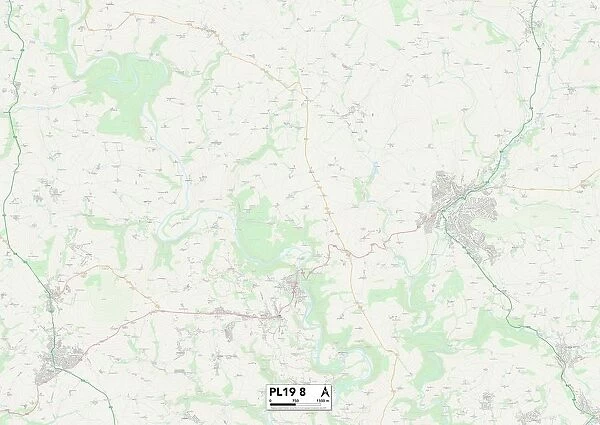 West Devon PL19 8 Map