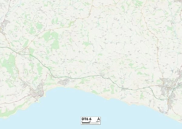 West Dorset DT6 6 Map