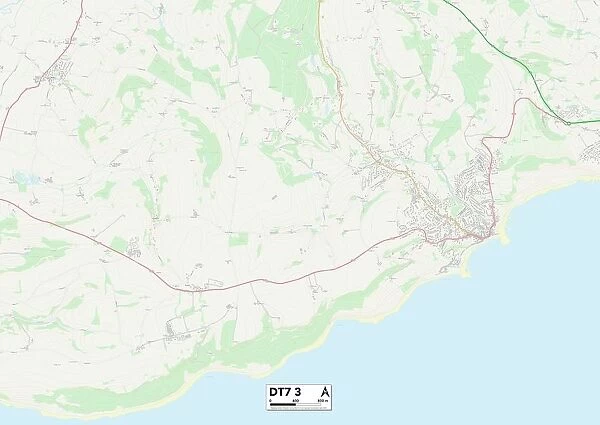 West Dorset DT7 3 Map