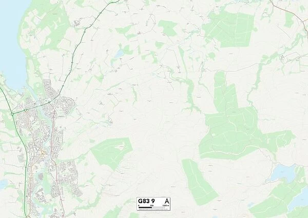 West Dunbartonshire G83 9 Map