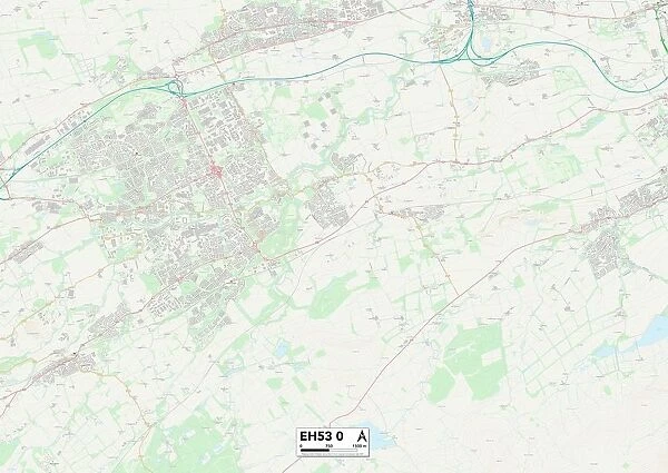 West Lothian EH53 0 Map