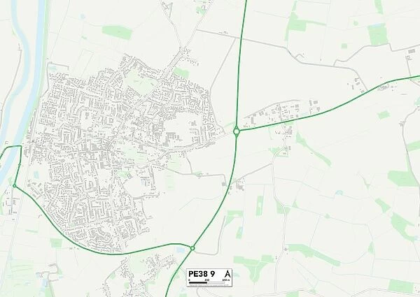 West Norfolk PE38 9 Map