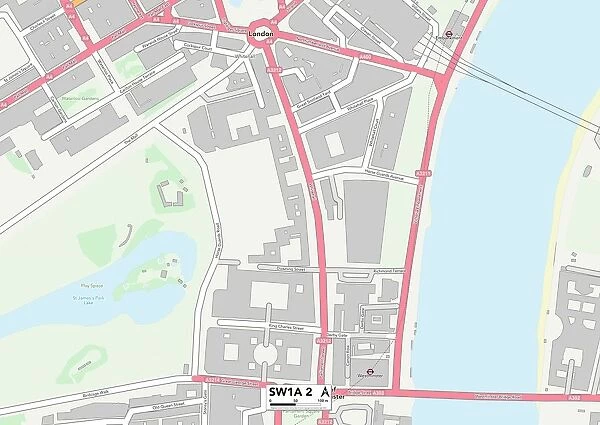 Westminster SW1A 2 Map