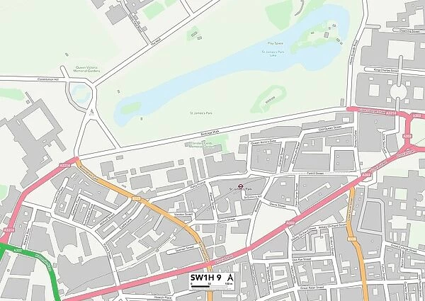 Westminster SW1H 9 Map
