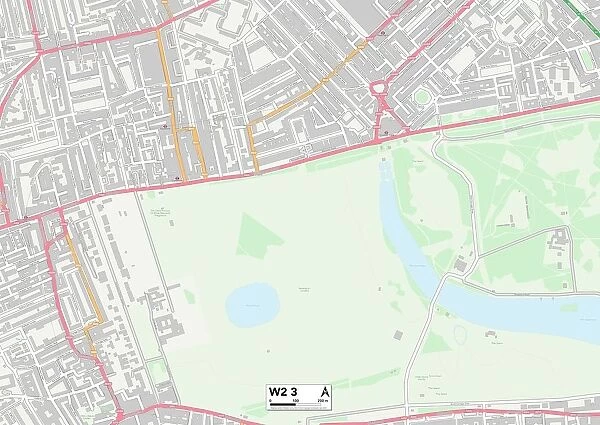 Westminster W2 3 Map