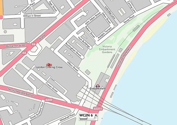 Westminster WC2N 6 Map