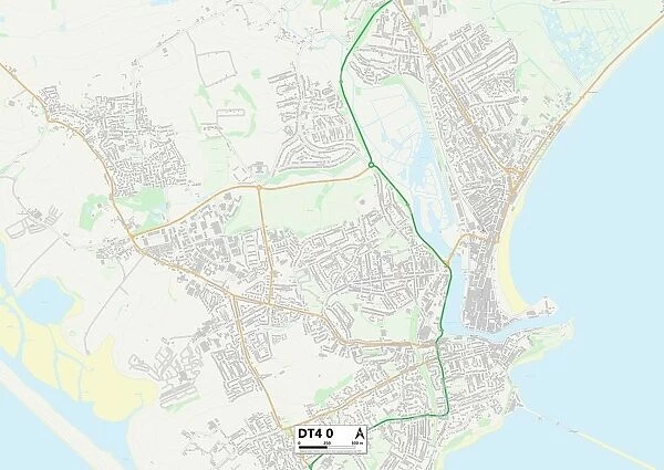 Weymouth and Portland DT4 0 Map